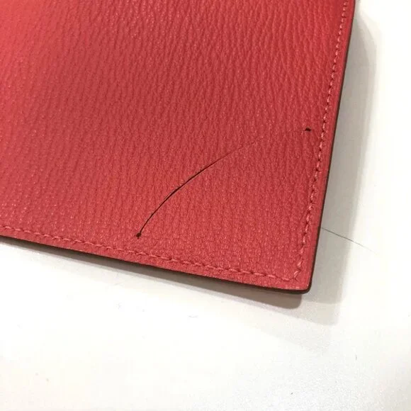 HERMES Writing instruments Agenda Vision 2 Stationery Notebook cover Chevre pink